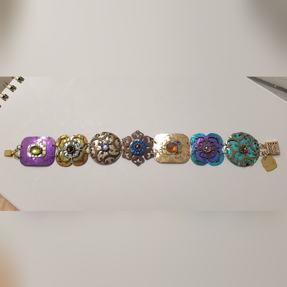 Holly Yashi Vintage Niobium Gemstone Bracelet - Picture 5 of 5